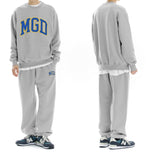 mahagrid (マハグリッド)  MGD COLLEGE SWEATSHIRT [GREY]