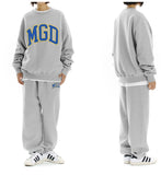mahagrid (マハグリッド)  MGD COLLEGE SWEATSHIRT [GREY]