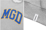 mahagrid (マハグリッド)  MGD COLLEGE SWEATSHIRT [GREY]