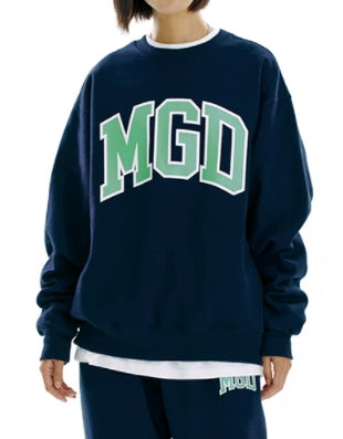 mahagrid (マハグリッド)  MGD COLLEGE SWEATSHIRT [NAVY]