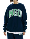 mahagrid (マハグリッド)  MGD COLLEGE SWEATSHIRT [NAVY]