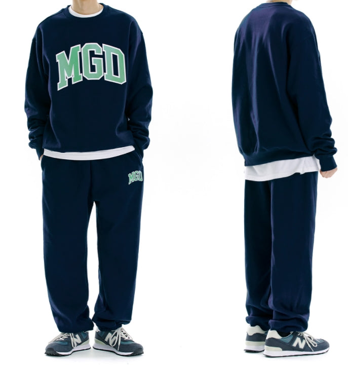 mahagrid (マハグリッド) MGD COLLEGE SWEATSHIRT [NAVY] – UNDERSTUDY