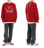 mahagrid (マハグリッド)  HHC SWEATSHIRT [RED]