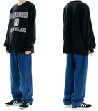 mahagrid (マハグリッド)  JIMMY LS TEE [BLACK]