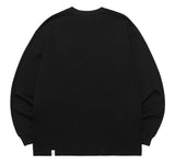 mahagrid (マハグリッド)  JIMMY LS TEE [BLACK]