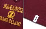 mahagrid (マハグリッド) JIMMY LS TEE [BURGUNDY]