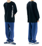 mahagrid (マハグリッド) OVER POCKET LS TEE [BLACK]