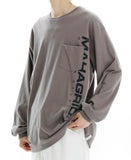 mahagrid (マハグリッド) OVER POCKET LS TEE [OLIVE]