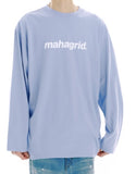 mahagrid (マハグリッド) BASIC LOGO LS TEE [PURPLE]