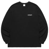 mahagrid (マハグリッド) ORIGIN LOGO LS TEE [BLACK]