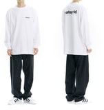 mahagrid (マハグリッド) ORIGIN LOGO LS TEE [WHITE]