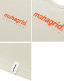 mahagrid (マハグリッド) ORIGIN LOGO LS TEE [GREY]