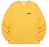 mahagrid (マハグリッド) ORIGIN LOGO LS TEE [MUSTARD]