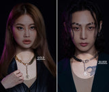 BLACKPURPLE (ブラックパープル)  VINTAGE LESS CHAIN NECKLACE