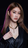 BLACKPURPLE (ブラックパープル)  VINTAGE LESS CHAIN NECKLACE