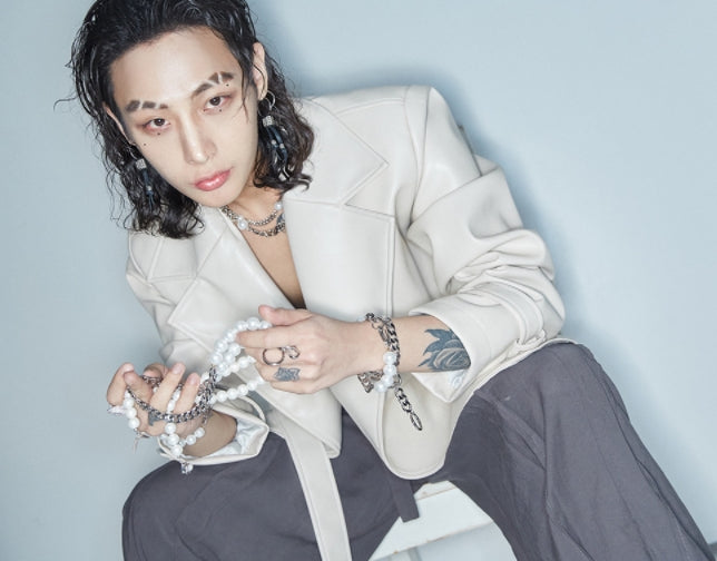 BLACKPURPLE (ブラックパープル) Tarball Pearl Chain Necklace