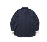 ロマンティッククラウン(ROMANTIC CROWN) SIGNATURE CLUB SHIRT_NAVY
