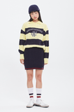 ロマンティッククラウン(ROMANTIC CROWN) RC CLUB KNIT POLO_LIGHT YELLOW