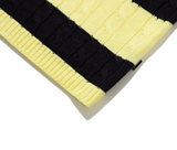 ロマンティッククラウン(ROMANTIC CROWN) RC CLUB KNIT POLO_LIGHT YELLOW