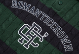 ロマンティッククラウン(ROMANTIC CROWN) RC CLUB KNIT POLO_GREEN
