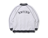 ロマンティッククラウン(ROMANTIC CROWN) BASEBALL COTTON JACKET_LIGHT GRAY