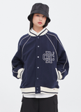 ロマンティッククラウン(ROMANTIC CROWN) BASEBALL COTTON JACKET_NAVY