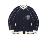 ロマンティッククラウン(ROMANTIC CROWN) BASEBALL COTTON JACKET_NAVY