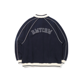 ロマンティッククラウン(ROMANTIC CROWN) BASEBALL COTTON JACKET_NAVY