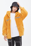 ロマンティッククラウン(ROMANTIC CROWN) CHILDHOOD FLEECE JACKET_YELLOW