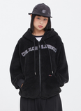 ロマンティッククラウン(ROMANTIC CROWN)  CHILDHOOD FLEECE JACKET_BLACK