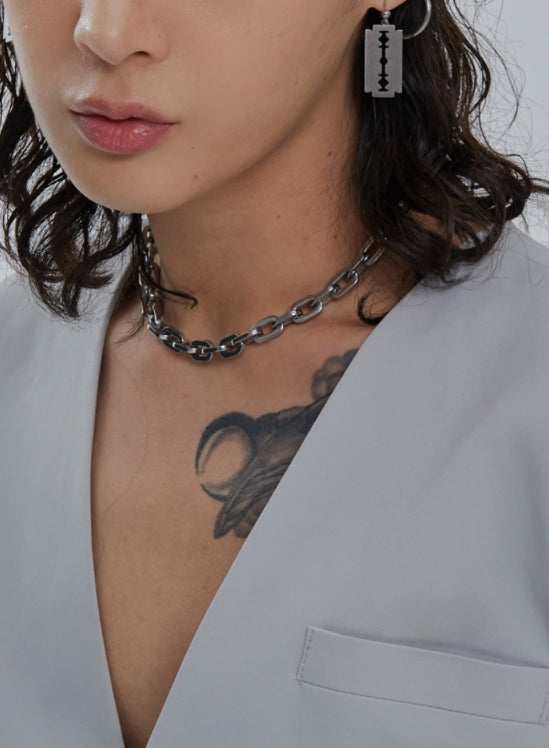 BLACKPURPLE (ブラックパープル) Virac Chain Necklace