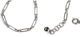 BLACKPURPLE (ブラックパープル) Square chain necklace