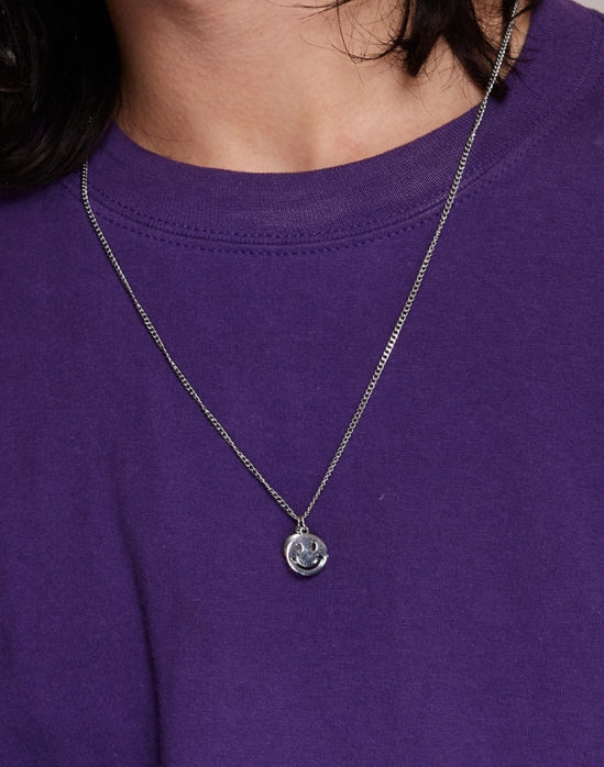 BLACKPURPLE (ブラックパープル) Two Smile Necklace