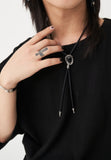 BLACKPURPLE (ブラックパープル) BYBE X BP Cowboy Bolo Tie Necklace