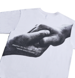 NOMANUAL(ノーマニュアル)  HUMAN KINDNESS LONG SLEEVE TEE - WHITE