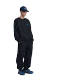 NOMANUAL(ノーマニュアル)  HUMAN KINDNESS LONG SLEEVE TEE - BLACK