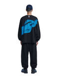 NOMANUAL(ノーマニュアル)  HUMAN KINDNESS LONG SLEEVE TEE - BLACK