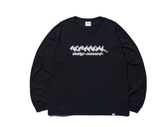 NOMANUAL(ノーマニュアル)   M.L LONG SLEEVE TEE - BLACK