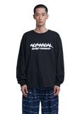 NOMANUAL(ノーマニュアル)   M.L LONG SLEEVE TEE - BLACK