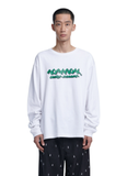 NOMANUAL(ノーマニュアル)   ML LONG SLEEVE TEE - WHITE