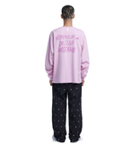 NOMANUAL(ノーマニュアル)   SD LONG SLEEVE TEE - PINK