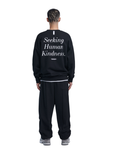 NOMANUAL(ノーマニュアル) SLOGAN SWEATSHIRT