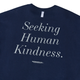 NOMANUAL(ノーマニュアル)  SLOGAN SWEATSHIRT - NAVY