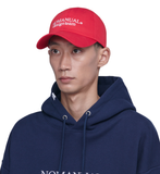 NOMANUAL(ノーマニュアル)  DT BALL CAP - RED