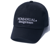 NOMANUAL(ノーマニュアル)  DT BALL CAP - BLACK