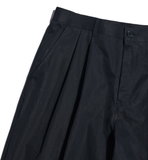 NOMANUAL(ノーマニュアル)  P.S TWO-TUCK PANTS - BLACK