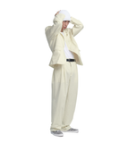 NOMANUAL(ノーマニュアル)  P.S TWO-TUCK PANTS - IVORY