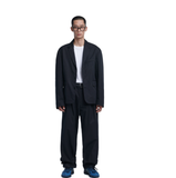 NOMANUAL(ノーマニュアル)  P.S THREE BUTTON JACKET - BLACK
