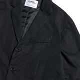 NOMANUAL(ノーマニュアル)  P.S THREE BUTTON JACKET - BLACK