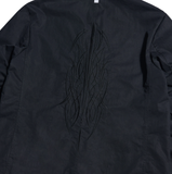 NOMANUAL(ノーマニュアル)  P.S THREE BUTTON JACKET - BLACK